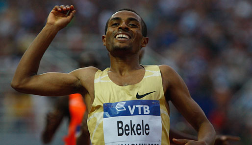 Kenenisa Bekele wurde in Peking 2008 Doppelolympiasieger über 5000 und 10.000 Meter