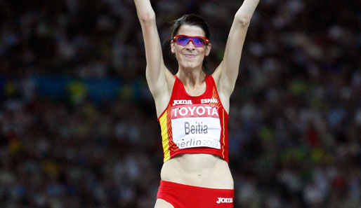 Ruth Beitia wurde 2009 bei der WM in Berlin Fünfte