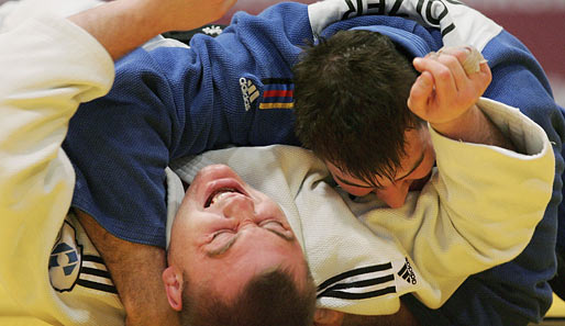 Andreas Tölzer (o.) wurde 2006 Judo-Europameister