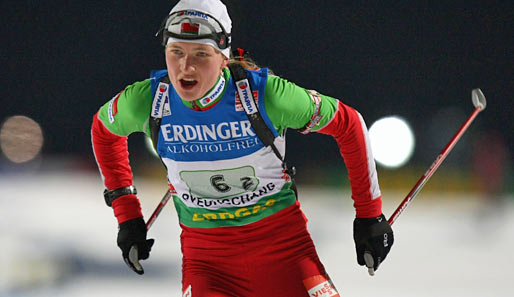 Darja Domrachewa, Biathlon