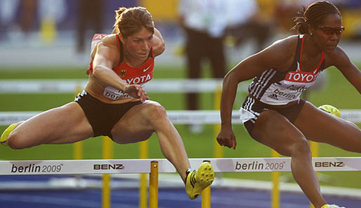 Carolin Nytra (l.) schied bei Olympia 2008 in Peking erst im Halbfinale aus