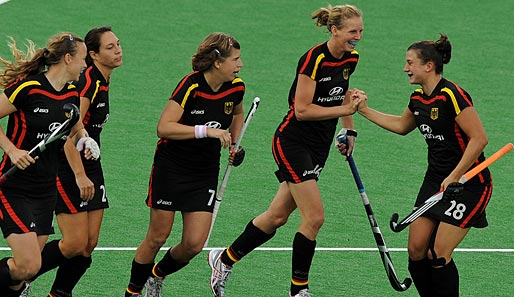 In Peking 2008 verpassten die deutschen Damen eine Medaille und wurden Vierte