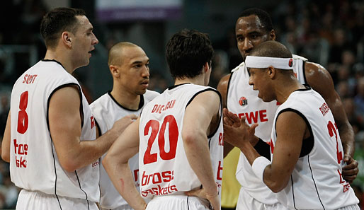 Brose Baskets Bamberg stehen in der BBL aktuell auf Platz fünf