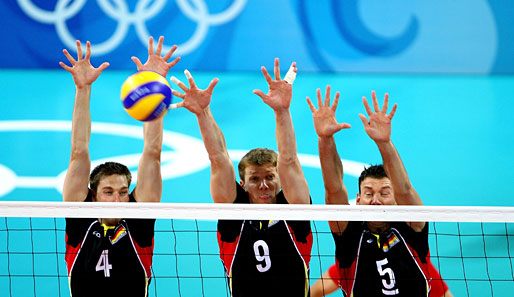 Die deutschen Volleyballer siegen auch im dritten Spiel der EM-Qualifikation