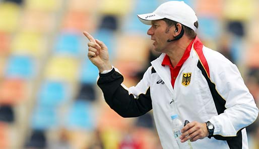 Bundestrainer Michael Behrmann konnte mit der Leistung seiner Mannschaft nicht zufrieden sein