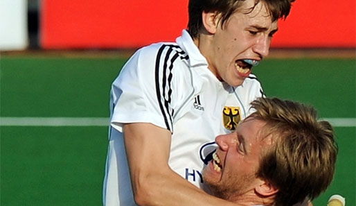 Florian Fuchs (l.) und Christoph Menke waren gegen Neuseeland erfolgreich
