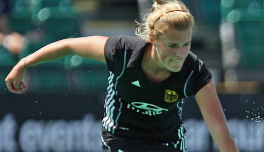 Katharina Otte erzielte eins der fünf deutschen Tore gegen Neuseeland