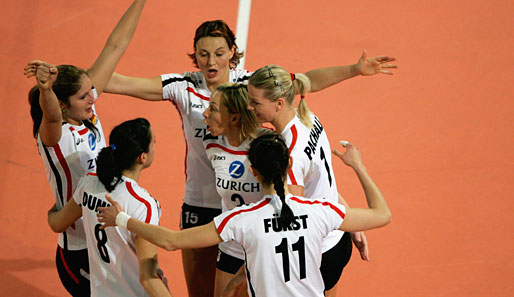 Die deutschen Volleyball-Damen siegten überzeugend gegen Bulgarien