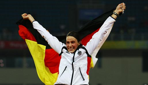 Lena Schöneborn ist amtierende Olympiasiegerin von Peking im Modernen Fünfkampf