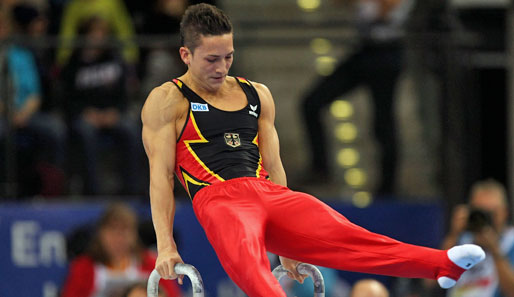 Marcel Nguyen holte Gold im Mehrkampf bei den Europameisterschaften