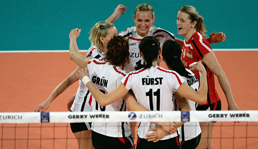 Die deutschen Volleyball-Damen schafften gegen Italien eine Überraschung