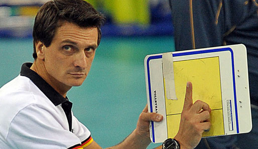Seit April 2006 hat Giovanni Giudetti die Fäden der deutschen Volleyball-Damen in der Hand