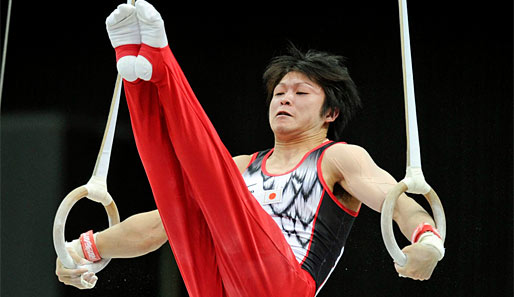 Kohei Uchimura konnte die Konkurrenz deutlich distanzieren