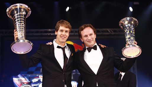 Für die deutschen Fans ist Formel-eins-Weltmeister Sebastian Vettel (l.) Sportler des Jahres