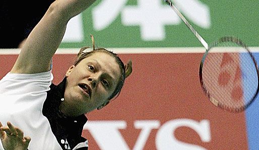 Die Deutschen Badminton-Spieler um Juliane Schenk holen EM-Silber