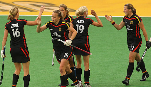 Die deustchen Hockey-Damen haben beim Vier-Nationen-Turnier in Berlin gegen Australien gewonnen