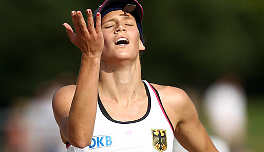 Lena Schöneborn und die deutsche Staffel haben bei der EM in Medway die Silbermedaille gewonnen