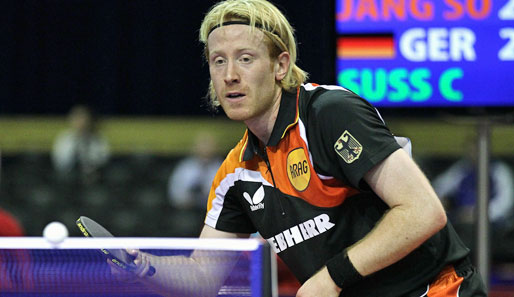 Christian Süß kann wegen einer Verletzung nicht an der Tischtennis-EM teilnehmen