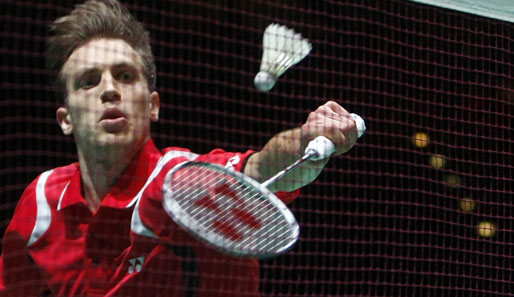 Marc Zwiebler scheiterte bereits frühzeitig bei den French Open im Badminton