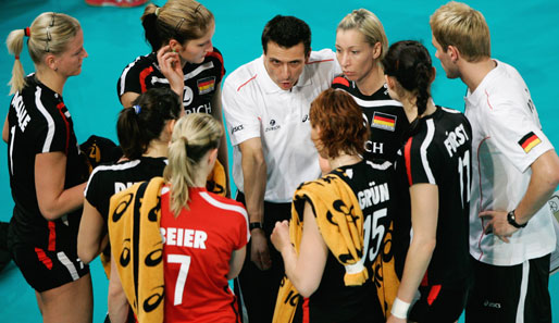 Enttäuscht nach der knappen Niederlage gegen Italien: Die deutschen Volleyballerinnen