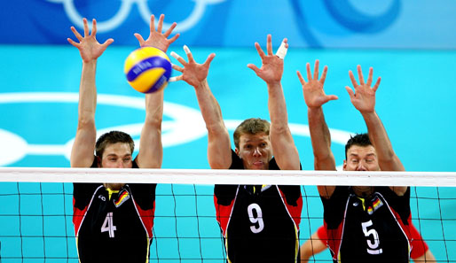 Wollen wirder zu Olympia: Die deutschen Volleyball-Herren