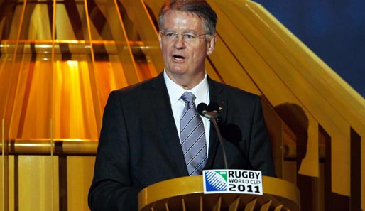 Bernand Lapasset wieder weiter Präsident des Rugby-Weltverbandes IRB bleiben