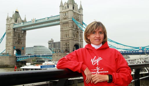 Die deutsche Rekordhalterin Irina Mikitenko wird beim London-Marathon starten
