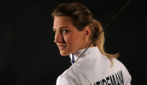 Britta Heidemann ist als amtierende Olympiasiegerin auch in London Medaillenkandidatin