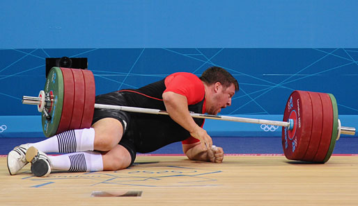 Matthias Steiner verletzte sich bei den Olympischen Spielen in London