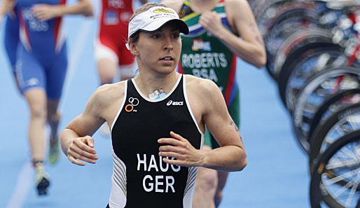 Anne Haug wurde beim vorletzten Rennen in der Triathlon-WM-Serie Zweite