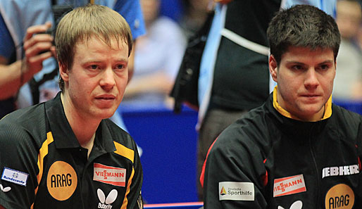 Bis hier hin und nicht weiter: Dimitrij Ovtcharov und Patrick Baum sind im Viertelfinale raus