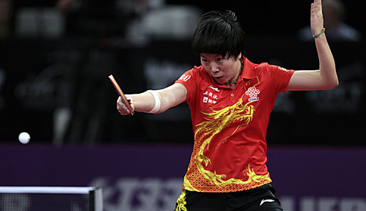 Durch den Sieg ist Li Xiaoxia nun neben Olympiasiegerin auch noch Weltmeisterin