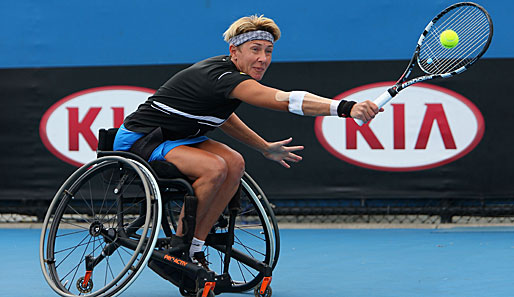 Sabine Ellerbrock ist die erste deutsche Grand-Slam-Siegerin im Rollstuhltennis