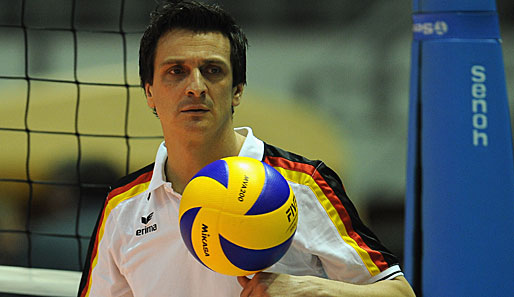 Erolgshungrig: Der Trainer der deutschen Volleyball-Frauennationalmannschaft Giovanni Guidetti