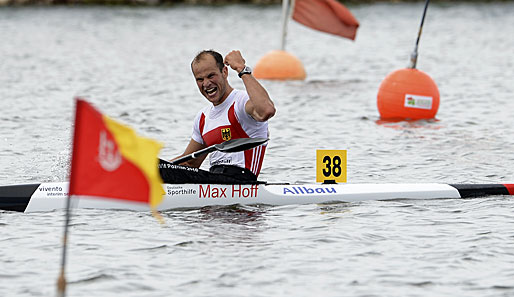 Max Hoff gewann in Duisburg seinen fünften WM-Titel