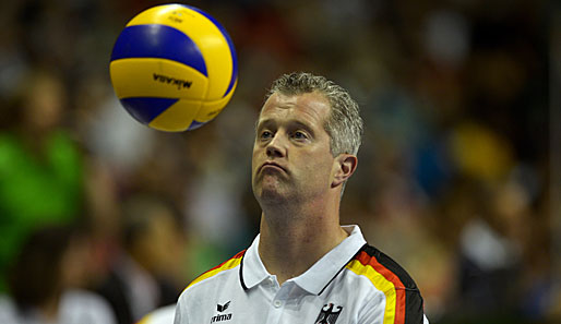 Volleyball-Coach Vital Heynen kann mit seinem Team sehr zufrieden sein