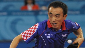 Ruiwu Tan gewann mit seinem Partner Wang Zeng Yi das Duell um Gold in Schwechat