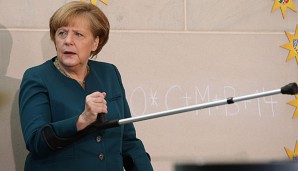 Angela Merkel hatte sich beim Langlauf eine Beckenverletzung zugezogen