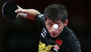 Zhang Jike gewann das Tischtennis-WM-Finale gegen Wang Hao