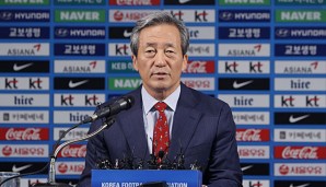 Chung Mong-Joon erhebt Vorwürfe gegen den asiatischen Verband