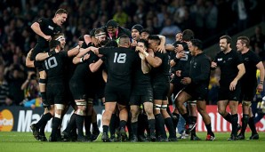 Die All Blacks aus Neuseeland haben ihren Titel verteidigt und sind zum dritten Mal Weltmeister