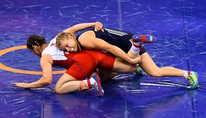 Aline Focken (r.) kürte sich 2014 zur Weltmeisterin