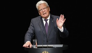 Joachim Gauck war erfreut über die Ehrung
