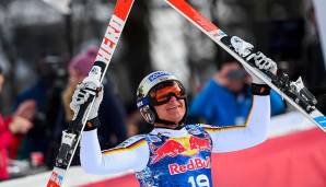 Ein Deutscher erobert Österreichs Ski-Mekka: Thomas Dreßen gewinnt die Weltcup-Abfahrt auf der legendären Streif in Kitzbühel. Letzter und bislang einziger deutscher Sieger am Hahnenkamm war Sepp Ferstl - auf den Tag genau 39 Jahre vor Dreßen.