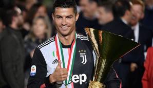 Platz 2: Cristiano Ronaldo (Fußball/Juventus Turin) mit 96,31 Millionen Euro (57,43 Millionen Euro Gehalt und Preisgelder/38,88 Millionen Euro Sponsoring).