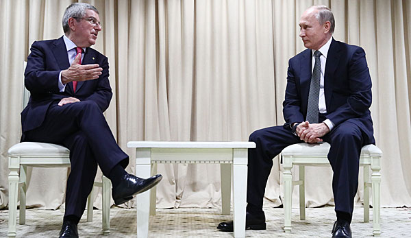 Vladimir Putin hält die Sperre gegen Russland für politisch motiviert.
