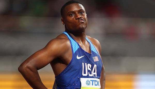 100-m-Weltmeister Christian Coleman verpasst wegen Verstößen gegen die Anti-Doping-Regeln die Olympischen Spiele in Tokio (23. Juli bis 8. August).