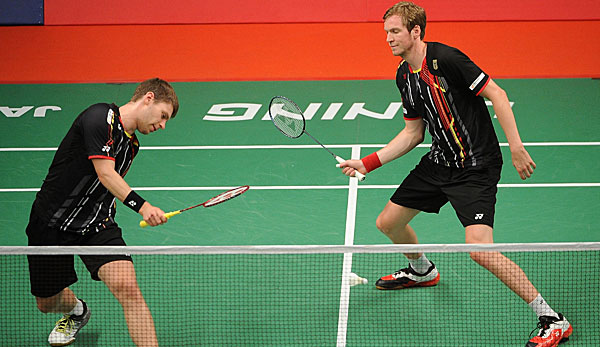 Das deutsche Badminton-Duo Fuchs-Schöttler verpasste den Finalsieg