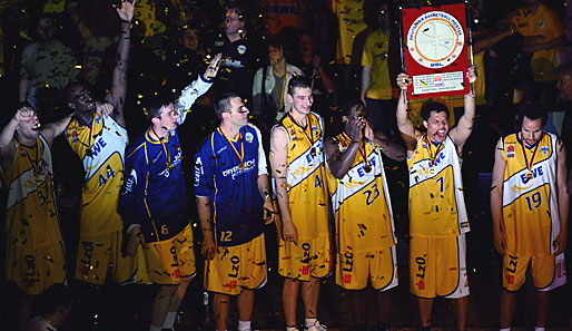 Die EWE Baskets Oldenburg konnten sich in der vergangenen Saison den Titel in der BBL sichern