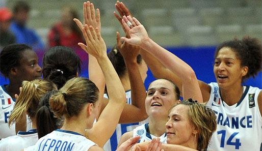 Frankreichs Basketballerinnenn können sich über die EM im eigenen Land freuen